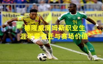 德隆威廉姆斯职业生涯年薪变迁与赛场价值